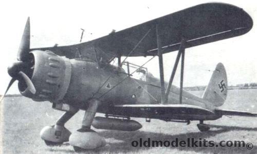 Czech Model 1/72 Arado Ar-197 V3 Bagged plastic model kit